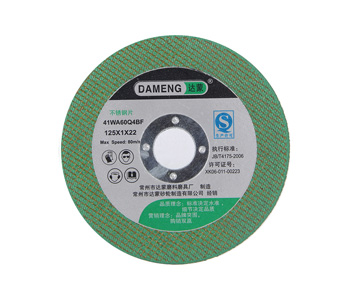 樹脂砂輪片更換過程的注意事項